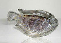  Stylize fish stiklo gaminiai